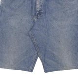 WRANGLER Mens Denim Blue Casual Shorts 2XL W36 Cotton Blend Relaxed Fit