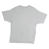 PORT & COMPANY Mens Grey Purdue University Graphic T-Shirt M Short Sleeve Crew