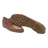 BALLY Womens Brown Leather Lace-Up Shoes UK 4.5 Classic Comfortable Fashion