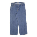 LEVI'S Womens Relaxed Blue Jeans Denim Medium W38 L31 Classic Cotton Blend Zip
