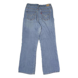 LEVI'S Womens Regular Blue Denim Medium Wash Jeans W28 L28 Classic Straight