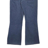 TOMMY HILFIGER Womens Relaxed Blue Denim Medium Wash W28 L26 Casual Comfort Zip