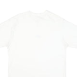 NIKE Mens White S Logo T-Shirt S Short Sleeve Crew Neck Classic Cotton Blend
