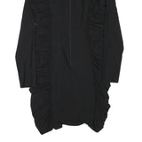 NEEDLE & THREAD Womens Black Bodycon Polyester Blend Long Sleeve Knee Length UK