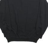 JOY SPORTSWEAR Mens Black Half Zip Sweatshirt M Cotton Blend Casual Pullover