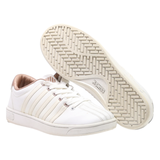 K.SWISS Sneaker Trainers White Leather Womens UK 7