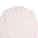 JOBIS Mens Pink Cotton Blend Shirt XL Button Long Sleeve Casual Workwear