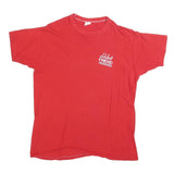 RUSSELL ATHLETIC Mens Red Friend Graphic T-Shirt L Short Sleeve Crew Neck Casual