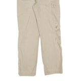 CARHARTT Mens Jeans Beige Relaxed Straight Denim W32 L30 Workwear Utility