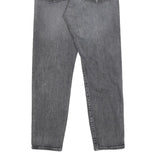 LEVI'S Wedgie Big E Womens Jeans Grey Regular Straight Denim Raw W26 L26 Classic