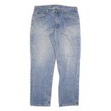 CARHARTT Mens Jeans Blue Relaxed Straight Denim Medium W40 L34 Casual Workwear