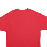 CHAMPION Mens Red Simpson Alumni Graphic T-Shirt 2XL Short Sleeve Crew Neck