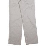 DICKIES Mens Cotton Blend Beige Regular Straight Trousers W28 L30 Workwear Zip