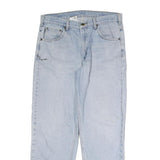 CARHARTT Mens Jeans Blue Relaxed Straight Denim Light W35 L30 Workwear