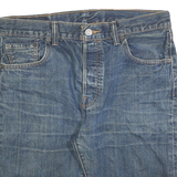 LEVI'S Mens Denim Blue Casual Shorts M W30 Classic Straight Cut 501