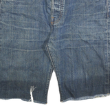LEVI'S Mens Denim Blue Casual Shorts M W30 Classic Straight Cut 501