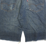 LEVI'S Mens Denim Blue Casual Shorts M W30 Classic Straight Cut 501