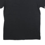 GILDAN Womens Black This Human Belongs To Moscow Dog Graphic T-Shirt L V-Neck