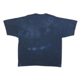 THE MOUNTAIN Mens Navy Blue Tiger Graphic T-Shirt XL Short Sleeve Crew Neck