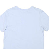 NIKE Mens Light Blue & Navy Blue Graphic T-Shirt M Short Sleeve Crew Neck Casual