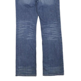 CRUEL DENIM Womens Regular Fit Blue Denim Jeans W32 L32 Stylish Contrast Stitch