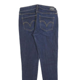 LEVI'S Womens Jeans Blue Slim Skinny Denim W26 L27 Classic Zip Close