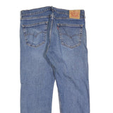 LEVI'S 505 Mens Regular Blue Denim Stone Wash W38 L30 Classic Zip Jeans