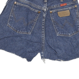 WRANGLER Womens Denim Blue Cut-Off Shorts S W26 Casual Summer