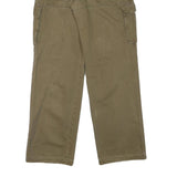 A PROPOS Mens Cotton Blend Green Regular Cargo Trousers W31 L32 Casual Workwear