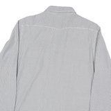 G-STAR Mens Black & White Checked Shirt M Button Down Cotton Blend Casual