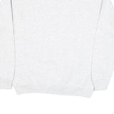 LEE Mens White Crew Neck M Cotton Blend Sweatshirt Graphic Logo Casual