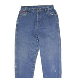 DICKIES Womens Regular Blue Denim Cotton Jeans W29 L30 Button Closure