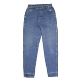 DICKIES Womens Regular Blue Denim Cotton Jeans W29 L30 Button Closure