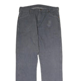 WRANGLER Mens Blue Regular Fit Straight Denim Medium Wash W34 L33 Classic Jeans
