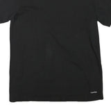 CALVIN KLEIN JEANS Mens Black Crew Neck T-Shirt M Cotton Blend Classic
