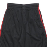 ADIDAS Mens Shorts Black & Red Sports Casual M W28 Polyester