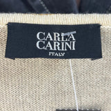 Carla Carini Animal print Jumper - Medium Brown Viscose Blend