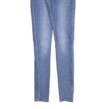 LEVI'S 711 Womens Slim Skinny Denim Light W25 L32 Stretch Cotton Blend Zip Jeans