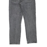 LEVI'S 501 Womens Jeans Grey Regular Straight Denim Medium W25 L26 Classic