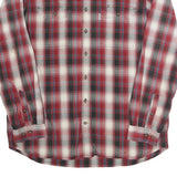 CARHARTT Mens Red Black & White Check Shirt XL Button-Down Collar Casual