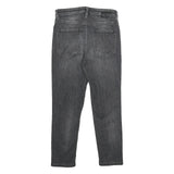 DIESEL Womens Slim Grey Denim Jeans Zip W27 L24 Classic Comfortable Stylish