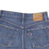 LEVI'S Womens Denim Blue Cut-Off Shorts M W28 Distressed Casual Summer