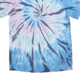 LEVI'S Mens Blue & Purple Tie Dye Graphic T-Shirt M Short Sleeve Crew Neck