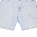 WRANGLER Mens Denim Blue Casual Shorts L W36 Cotton Blend Classic Fit