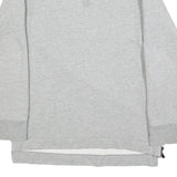 TIMBERLAND Mens Grey Sweatshirt L Crew Neck Cotton Blend Pullover Logo