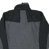 HELLY HANSEN Mens Black & Grey Outdoor Jacket XS Polyester Blend Plain Zip