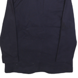 SAG HARBOR Womens Navy Blue Wool Button Jacket S Woven Classic Tailored Blazer