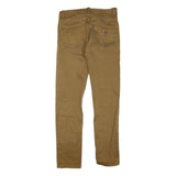 CARHARTT Womens Jeans Brown Regular Straight Denim W28 L32 Durable Comfort