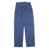 WRANGLER Womens Regular Blue Denim Rinse Jeans W26 L30 Classic Fit Straight Leg