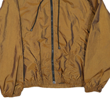 CATALINA Womens Brown Zip Up Polyester Blend Lightweight Jacket XL Plain